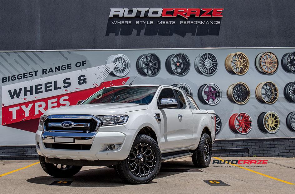 FORD RANGER NEVADA MATTE BLACK MILLED